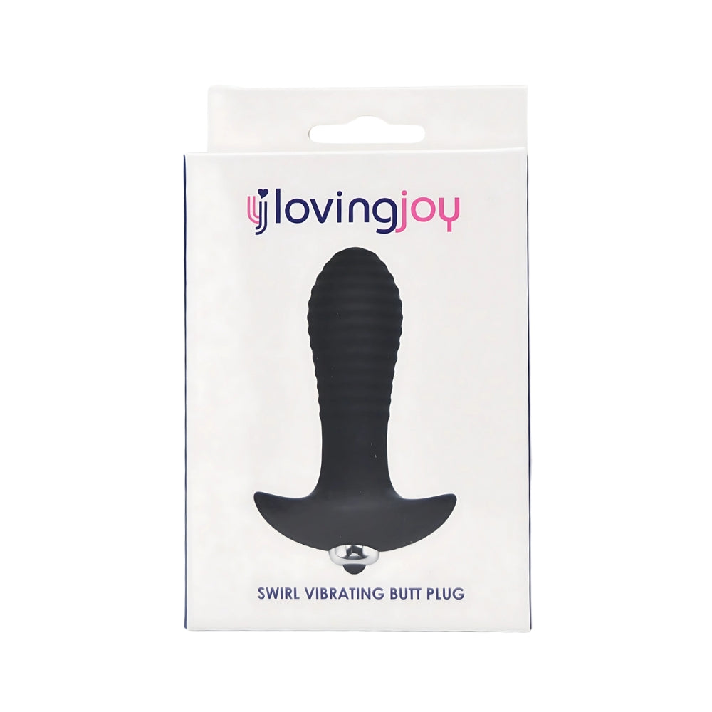 Loving Joy Swirl 7 Function Vibrating Butt Plug