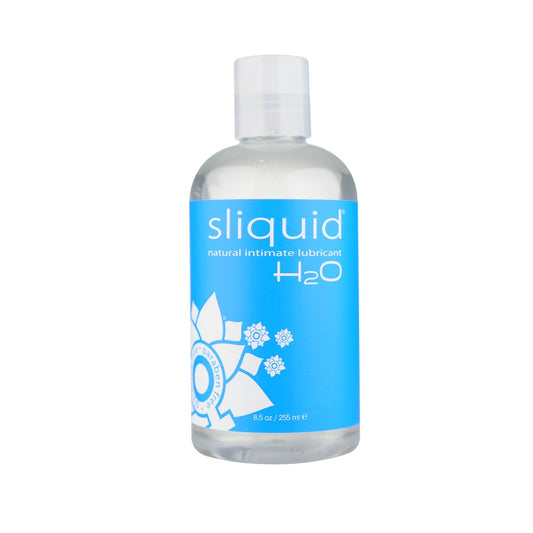 Sliquid Naturals H20 Waterbased Lubricant-255ml